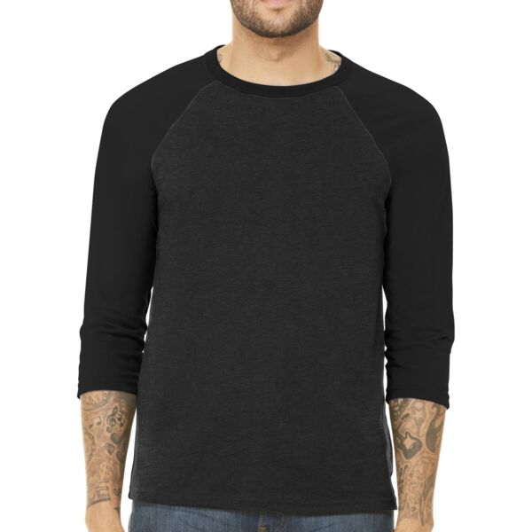 Unisex 3/4 Sleeve Baseball Tee - AF Thumbnail