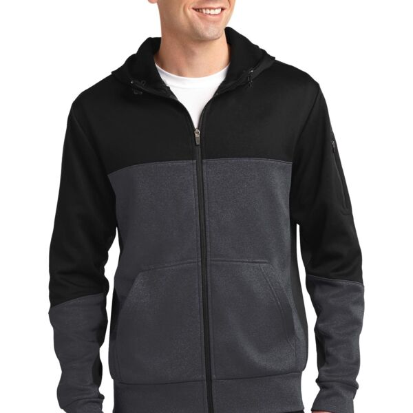 Tech Fleece Colorblock Full Zip Hooded Jacket - AF Thumbnail